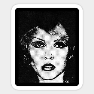 Blondie Halftone Sticker